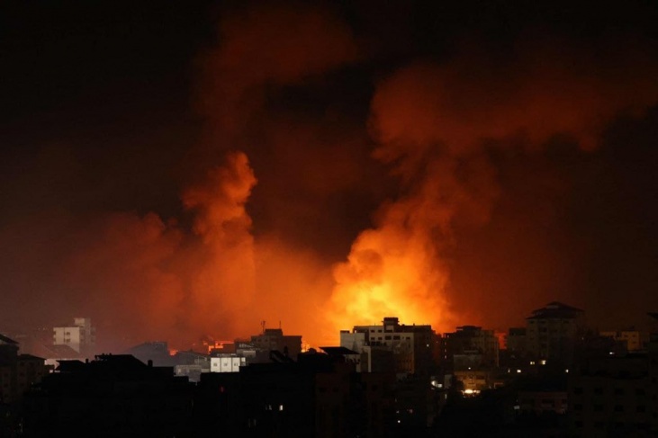 طائرات الاحتلال تقصف عدة مواقع للمقاومة بغزة