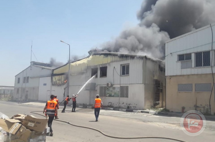 الاقتصاد: تضرر مصنعين جديدين في منطقة غزة الصناعية جراء استمرار العدوان 