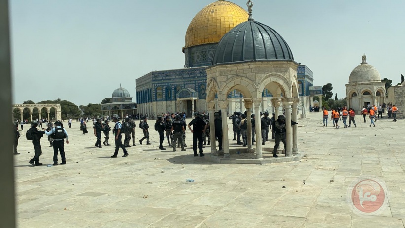 القدس- 4 شهداء ورفع العلم الاسرائيلي داخل الأقصى في أيلول 