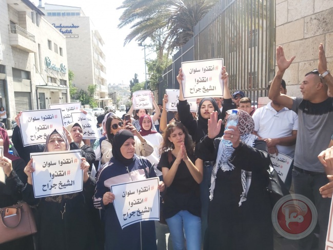 قمع واعتقال ووقفة احتجاجية - المحكمة تؤجل البت بتهجير عائلتين من سلوان