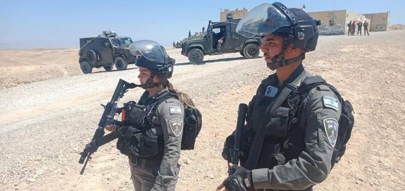 قوات الاحتلال تخلي بؤرة استيطانية عشوائية جنوب شرق بيت لحم