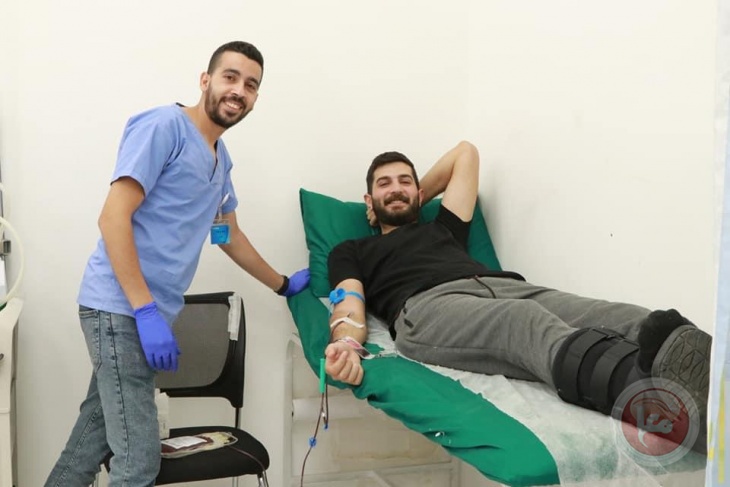 خليف: مصادر التبرع بالدم محدودة بسبب الاجراءات السياسية ونطمح لتوسيع المركز 