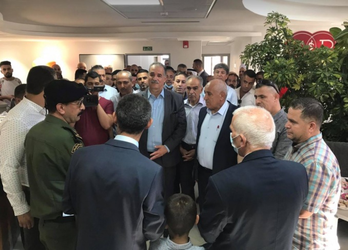 افتتاح المركز الألماني الفلسطيني الطبي في دار صلاح 