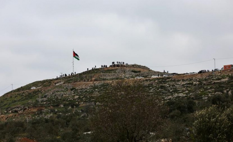 5 اصابات بنيران الاحتلال في جبل صبيح بنابلس 