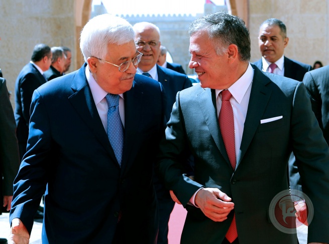 الشيخ: الرئيس عباس يجتمع بالعاهل الأردني في عمان