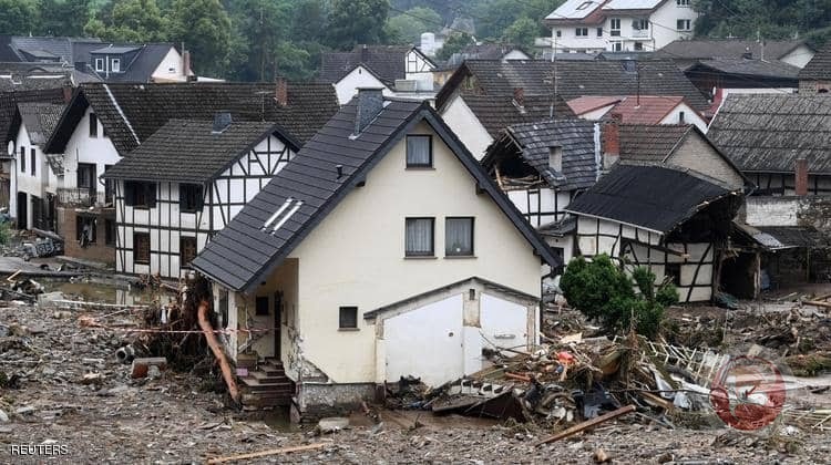 ارتفاع حصيلة ضحايا الفيضانات في أوروبا إلى 183 قتيلا بينهم 156 في ألمانيا