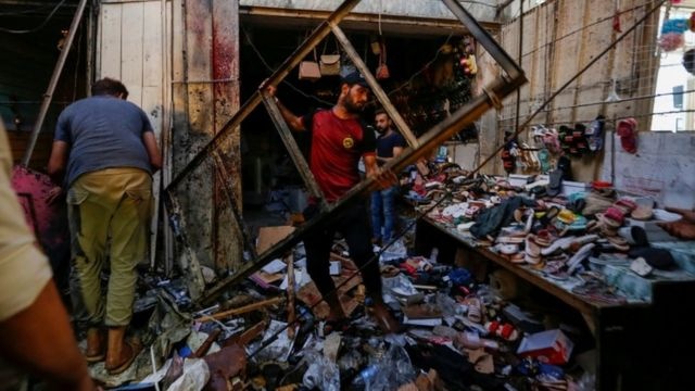 تفجير مدينة الصدر: 35 قتيلا و60 جريحا على سوق مزدحم
