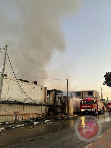 اطفائية بلدية الخليل تتعامل مع 9 حرائق خلال 24 ساعة
