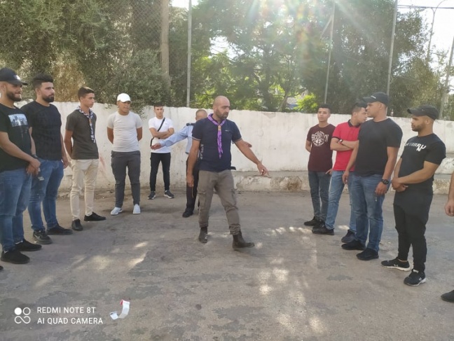 مفوضية كشافة محافظة رام الله والبيرة تعقد دورة الشهيد القائد بشير نافع 