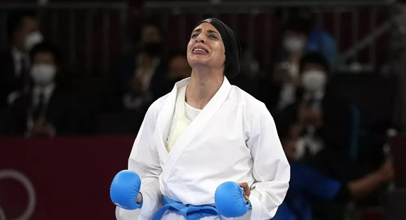 لاعبة الكاراتيه فريال أشرف تحصد أول ذهبية نسائية عبر تاريخ مشاركات مصر في الأولمبياد