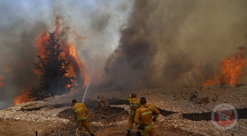 إسرائيل تطلب مساعدة دولية لإخماد الحرائق بالقرب من القدس