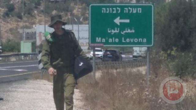 اعتقال فلسطيني متنكرا بزي جندي اسرائيلي غرب رام الله