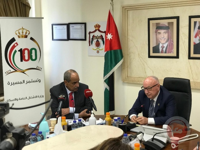 فلسطين والأردن تبحثان أفق التعاون في مجال الإسكان