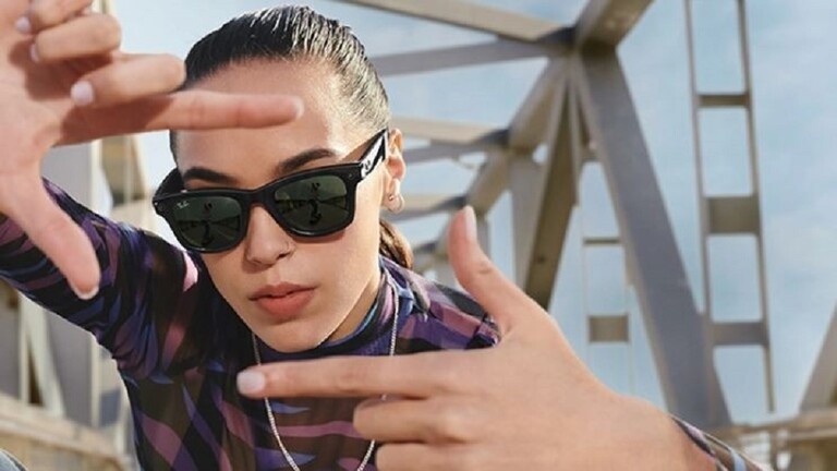 &quot;فيسبوك&quot; تطلق نظارات ذكية وأنيقة بالتعاون مع Ray-Ban تصور كل ما تراه