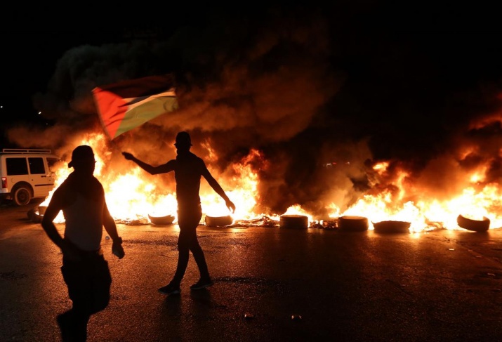 إصابة 8 مواطنين برصاص الاحتلال و15 بالاختناق خلال مواجهات حوارة