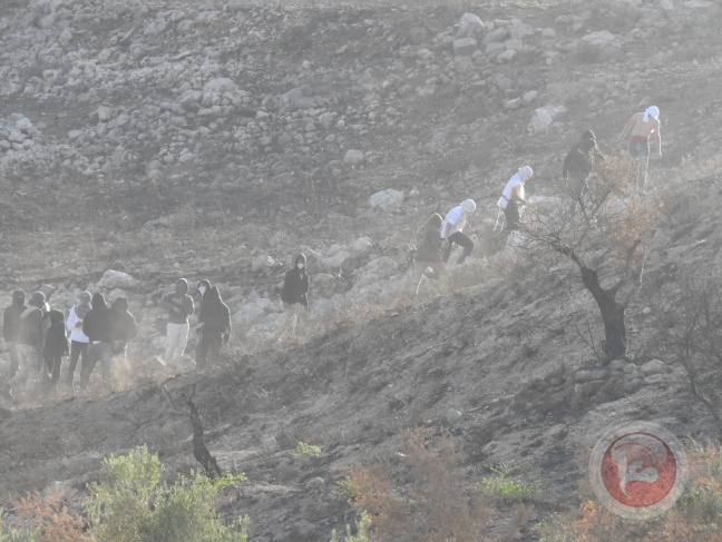 إصابة مواطنين خلال هجوم للمستوطنين جنوب نابلس