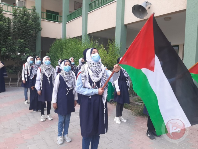 مدارس الوسطى تُحيي ذكرى الانسحاب الإسرائيلي من قطاع غزة