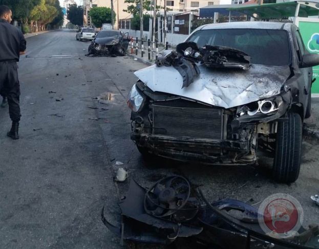 غزة: 45 إصابة بـ 70 حادث سير الأسبوع الماضي
