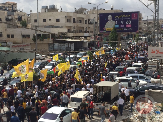 بيت لحم: الآلاف يودعون الشهيد حسين مسالمة 
