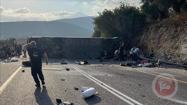 خمس قتلى وعشرات الجرحى بينها حرجة في حادث طرق قرب حرفيش