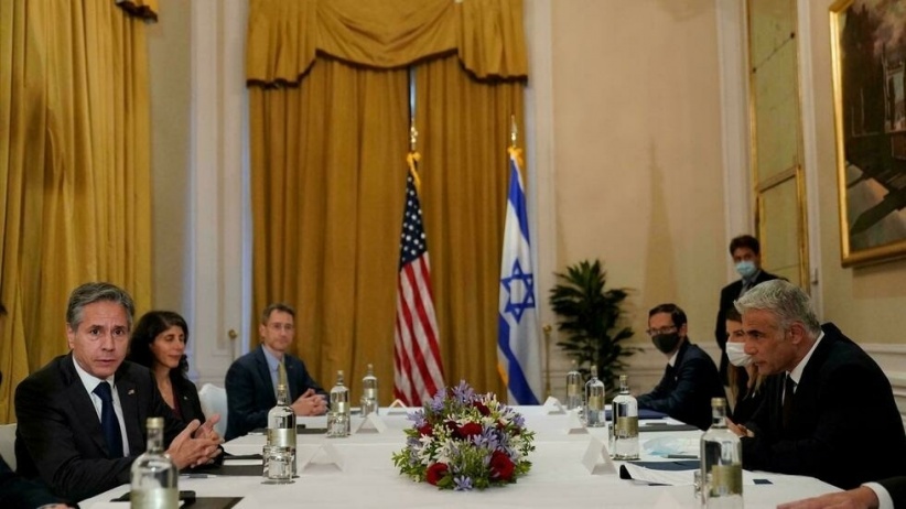 الأربعاء.. وزير الخارجية الأمريكي يلتقي نظيريه الإسرائيلي والإماراتي