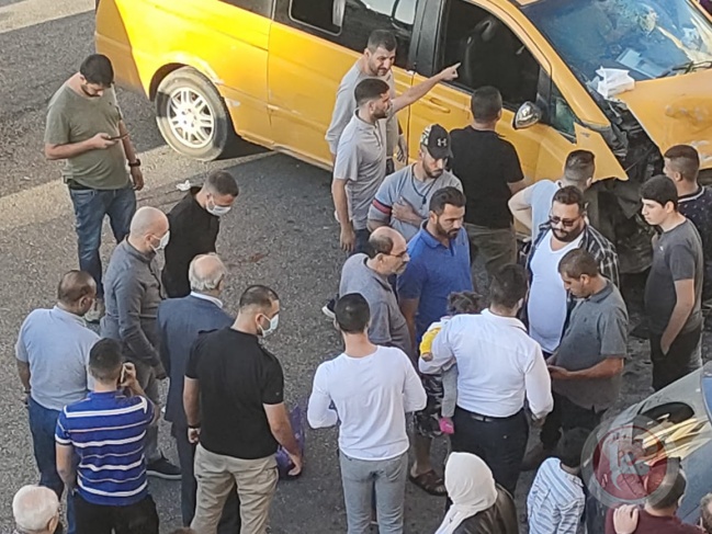 اللواء فرج يشارك بإنقاذ مصابي حادث سير في رام الله (فيديو)