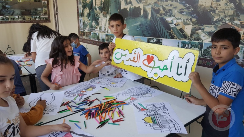 ورشة (لوّن القدس) تشارك في أسبوع العاصمة الثقافي في بيت لحم