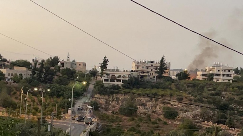 مواجهات مع قوات الاحتلال في بلدة الخضر 