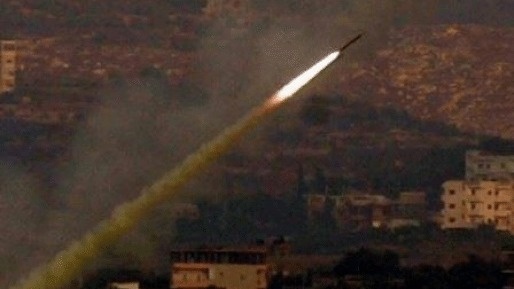 "Al-Qassam"  Targeting the headquarters of the Northern Region Command in Safed with an “Ayyash” missile.