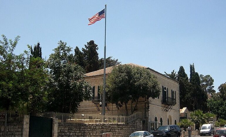 فريق أمني أمريكي يستعد لفتح القنصلية في القدس