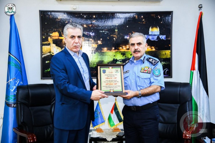 قائد جهاز الضابطة يلتقي مدير عام جهاز الشرطة الجديد