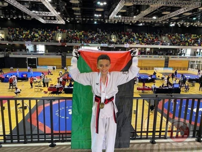 البطل الفلسطيني نور السويطي يفوز بالمركز الاول في بطولة بريطانيا الوطنية للتايكوندوا