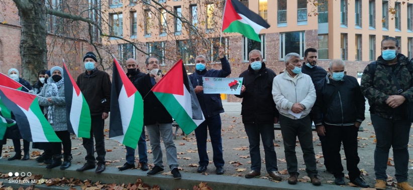 وقفة تضامنية مع الأسرى الفلسطينيين  في &quot;برلين&quot;