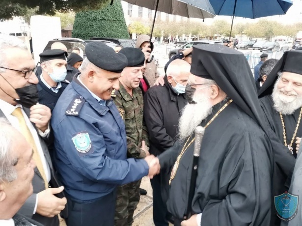 الشرطة تؤمن وتشارك بمراسم استقبال الوكيل البطريركي الجديد لمدينة بيت لحم