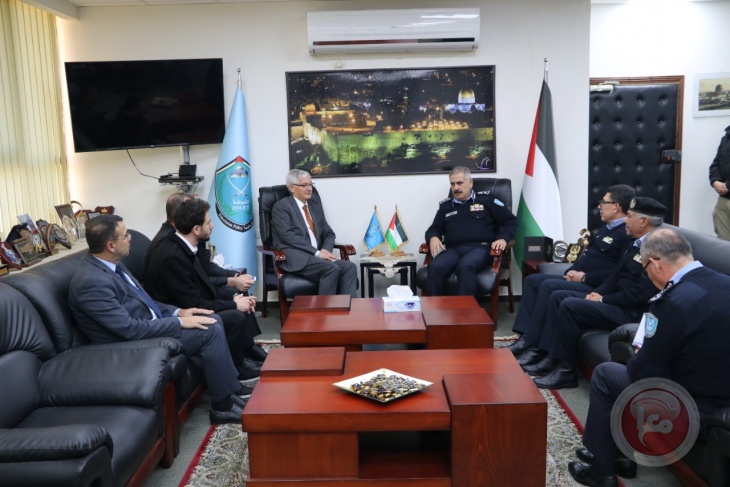  مدير عام الشرطة يجتمع مع القنصل العام التركي
