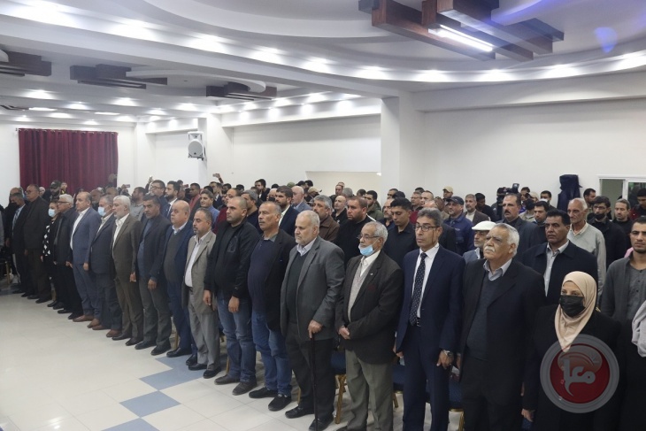 غزة: المئات يؤبنون القائد الوطني عبد الحميد أبو جياب