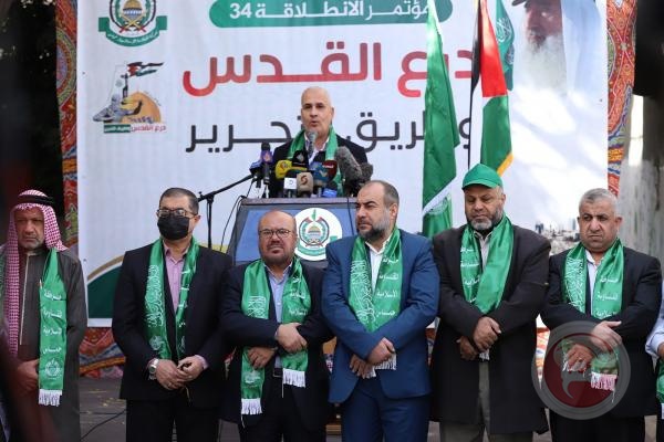حماس تلغي مهرجان انطلاقتها 34 وتستبدله بأعمال تطوعية
