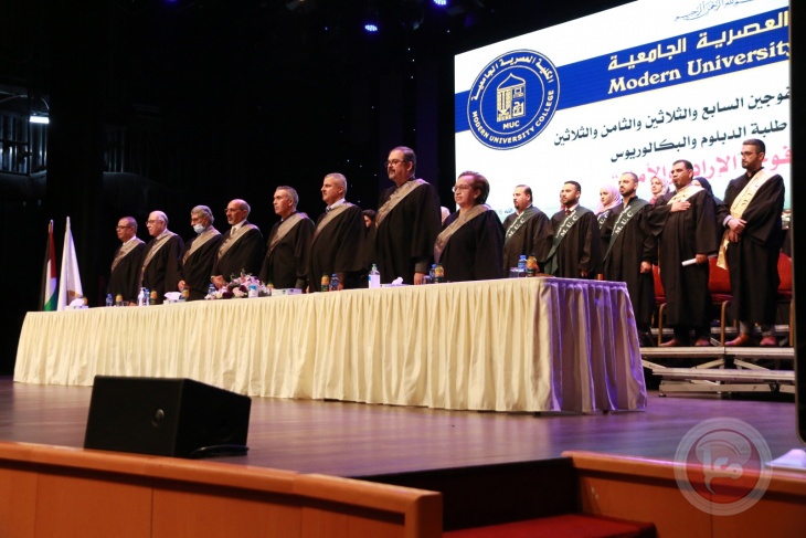 الكلية العصرية تحتفل بتخريج الفوجين الـ37 و38 من طلبتي الدبلوم والبكالوريوس
