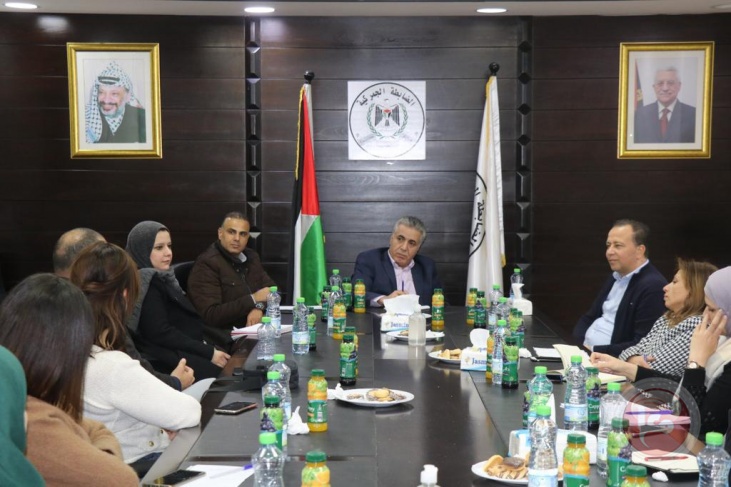 اللواء بركات يلتقي طلبة الدراسات العليا بتخصص التخطيط الاستراتيجي وتجنيد الأموال من الجامعة العربية الأمريكية