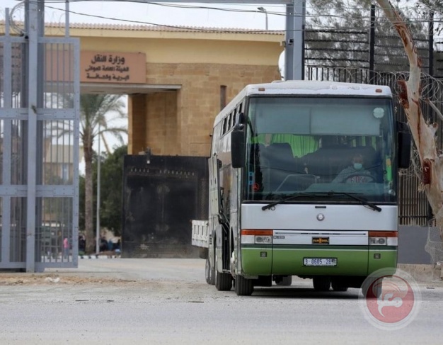 &quot;المعابر&quot;: مغادرة 2608 مسـافرين ووصول 2099 عائدا عبر معبر رفح خلال أسبوع