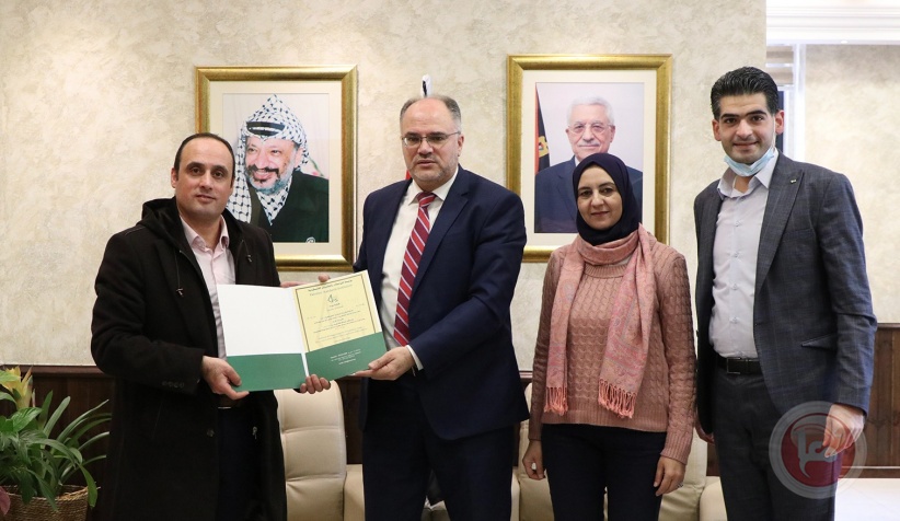 المشروبات الوطنية كوكاكولا/ كابي في غزة تحصل على شهادة الجودة الفلسطينية