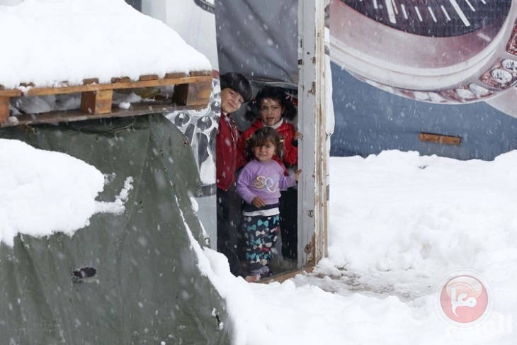 منظمة: مصرع 3 أطفال سوريين بسبب البرد القارس