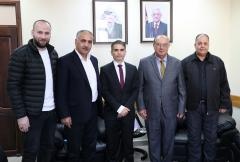 أبو مويس يبحث مع ممثل قبرص تعزيز التعاون في مجال التعليم العالي