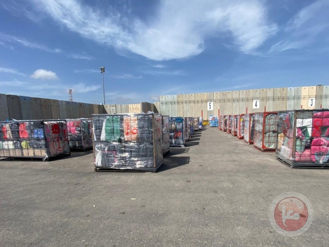 اسرائيل: زيادة بنسبة 55% في تصدير المنسوجات من قطاع غزة