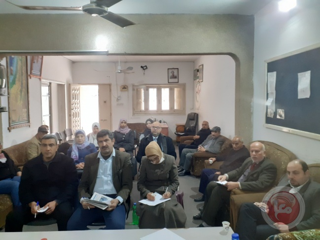 جبهة النضال تثمن الجهود الجزائرية لإتمام المصالحة وانهاء الإنقسام