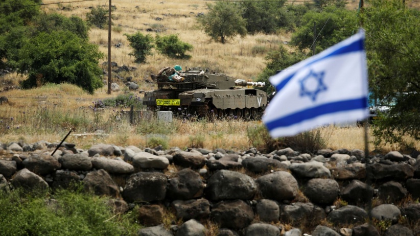 An Israeli officer was killed and another seriously injured by missiles from Lebanon