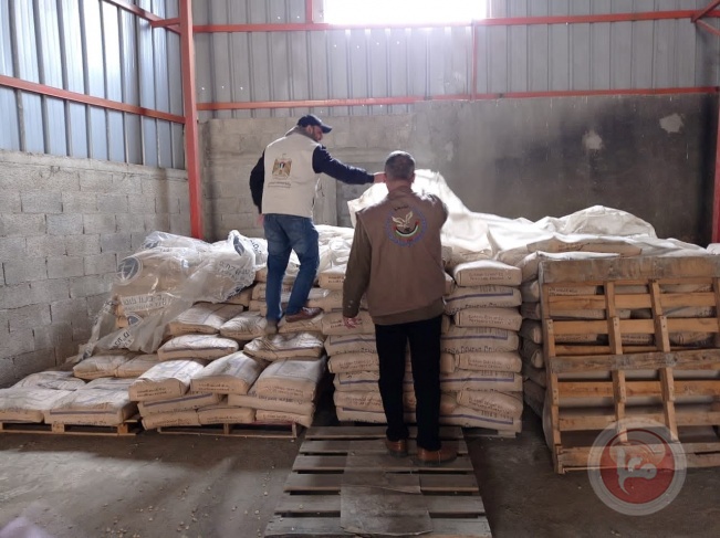 مباحث التموين تتحفظ على 27 طنًا من الإسمنت