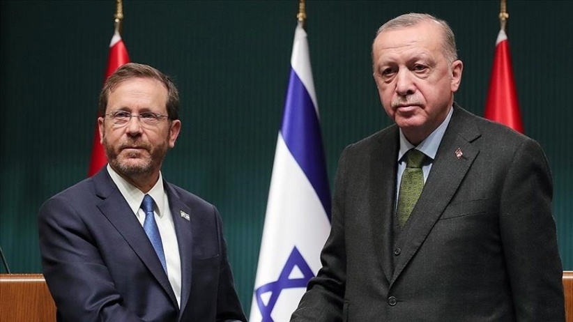 أردوغان يؤكد لهرتصوغ أهمية عدم منع الفلسطينيين من دخول الأقصى