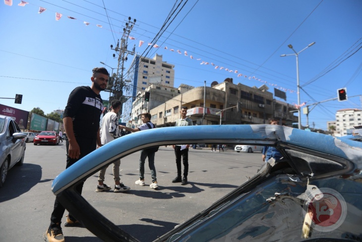 المرور بغزة: إصابتان في 5 حوادث سير خلال الـ24 ساعة الماضية