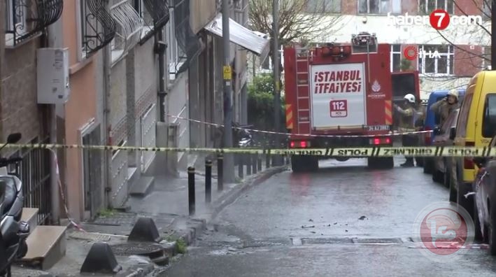  انفجار يهز بناء في منطقة بيوغلو في اسطنبول والسلطات تجلي سكانه